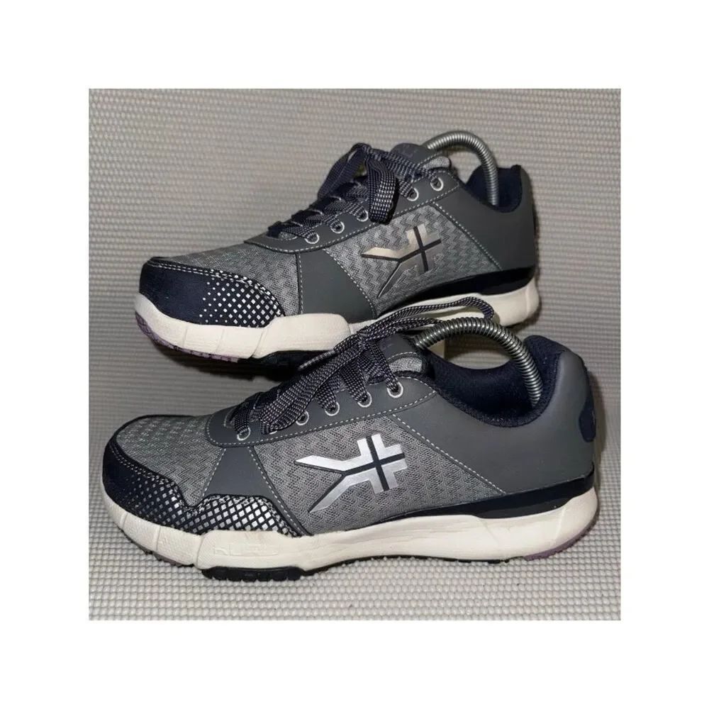 Kuru Quantum 2.0 Gray Purple White Running Walking Shoes Sneakers Women’s 9.5